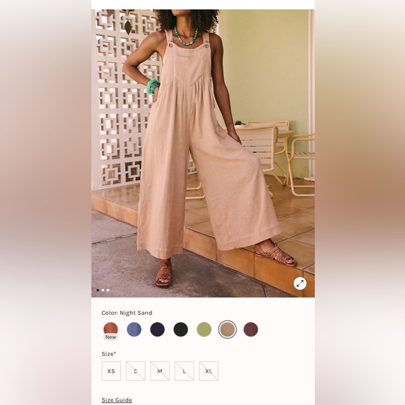 Free People Sun-drenched Overalls - Picture 6 of 7